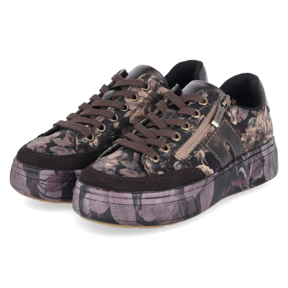 Low Sneaker - braun kombi
