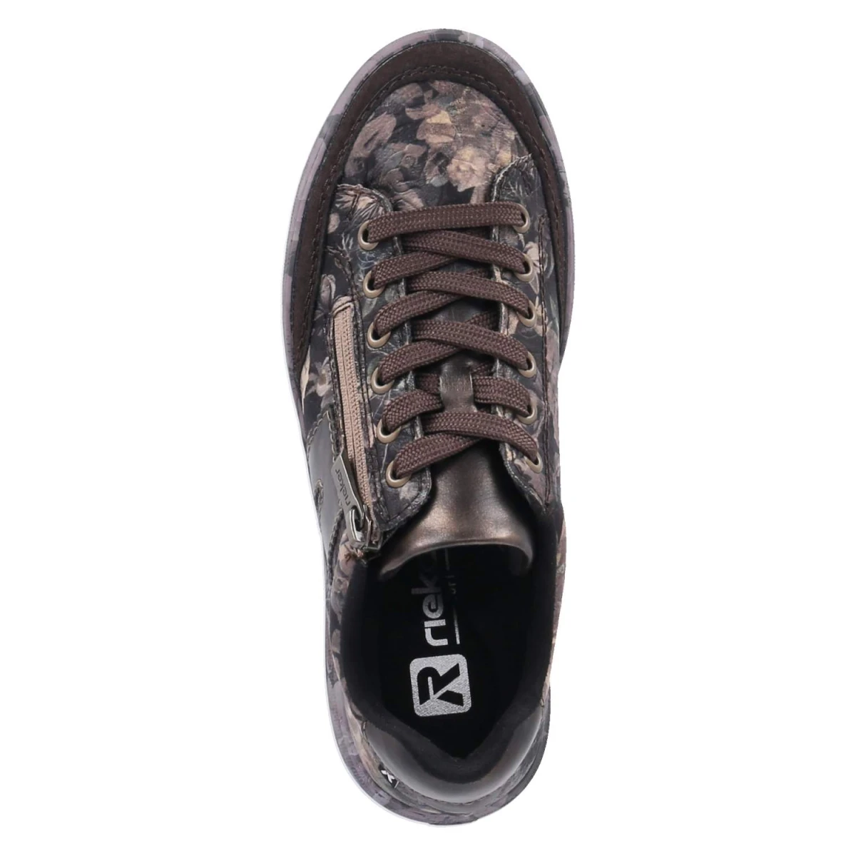 Low Sneaker - braun kombi