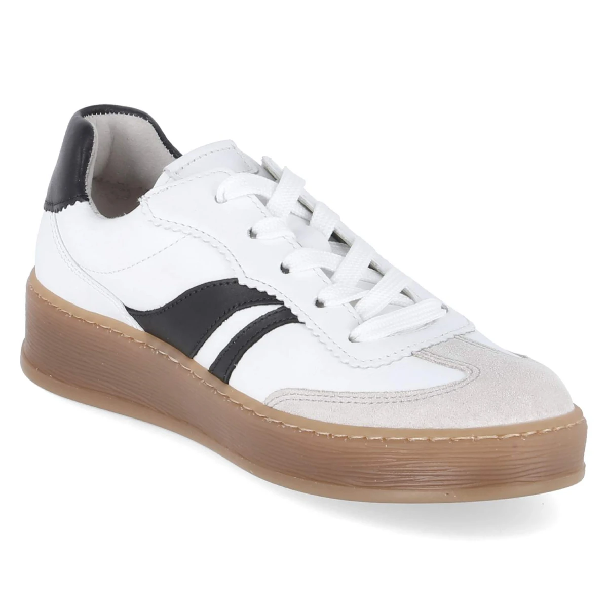 Low Sneaker - weiss/white/schw.