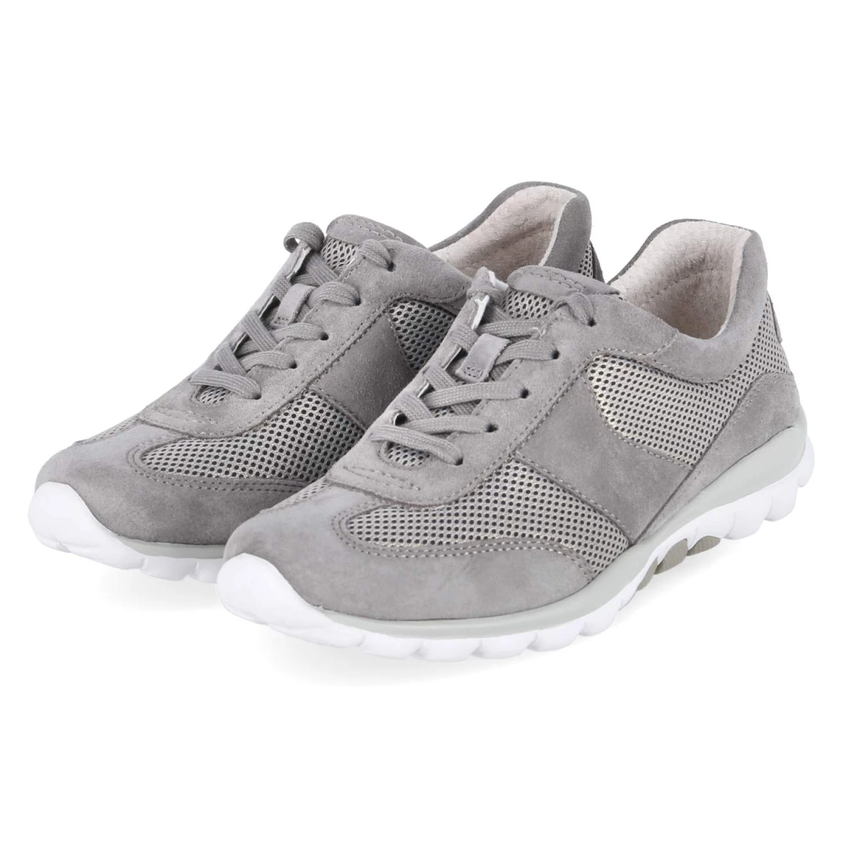Low Sneaker - silber/grau