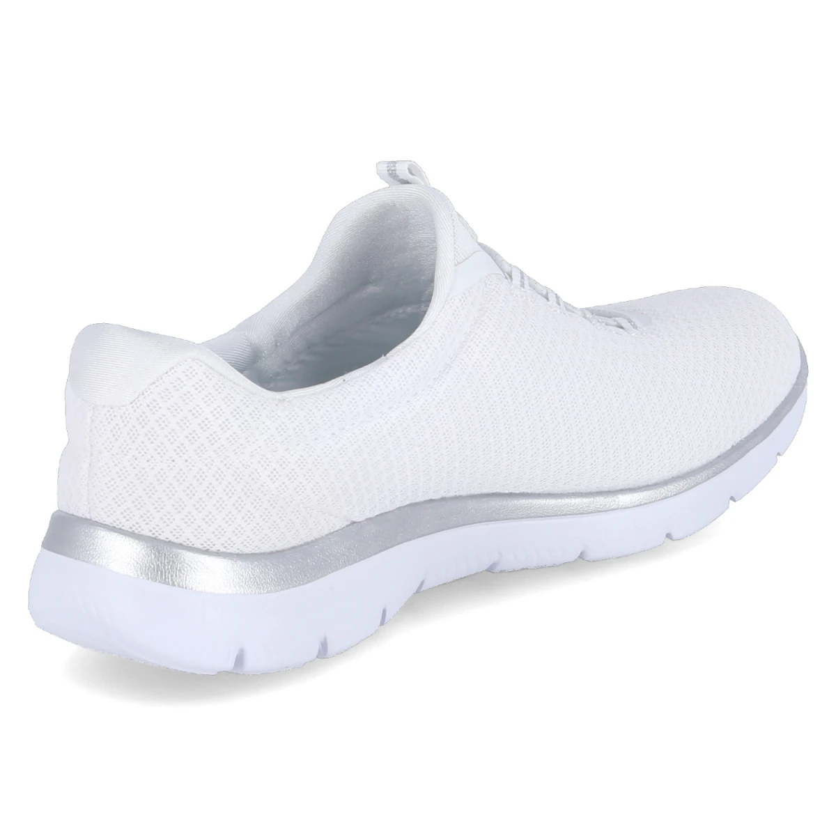 Slip-On-Sneaker SUMMITS - WHITE/SILVER