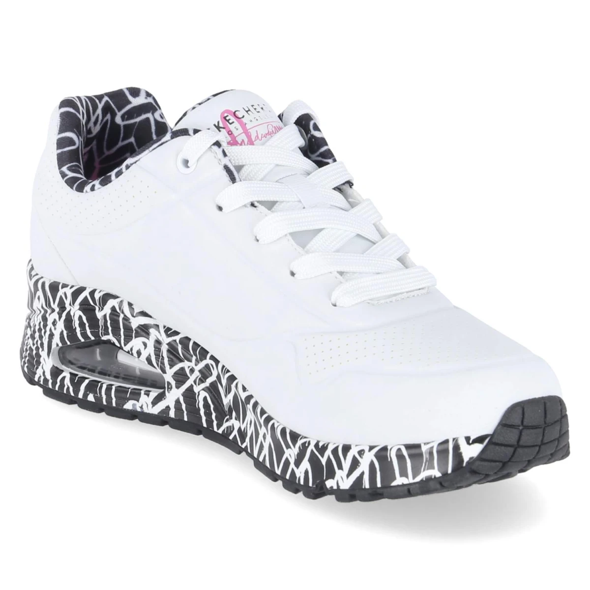 Low Sneaker UNO LOVING LOVE - wbk