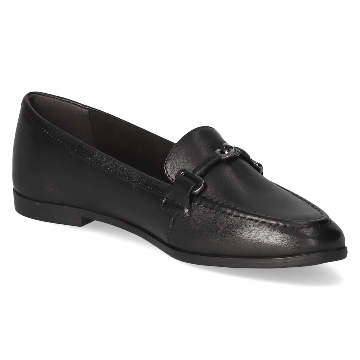 Slipper - BLACK LEATHER