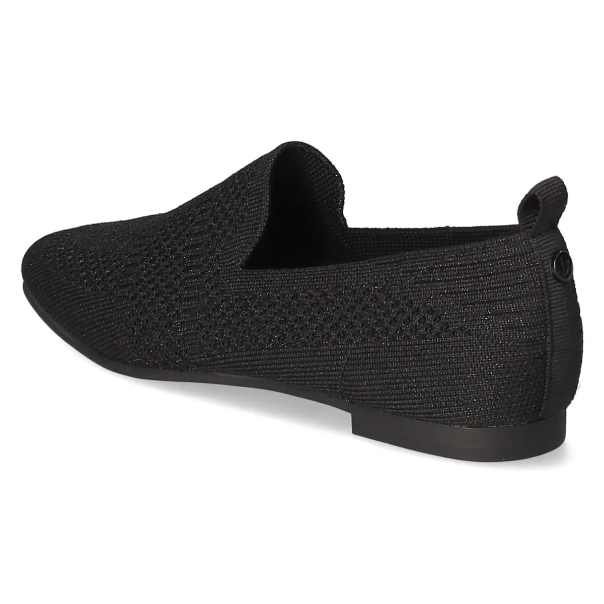 Slipper - Black-Silver