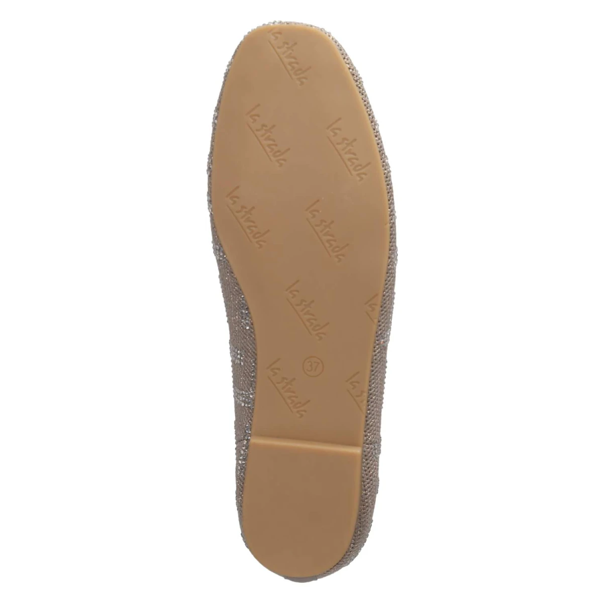 Slipper - taupe/gold