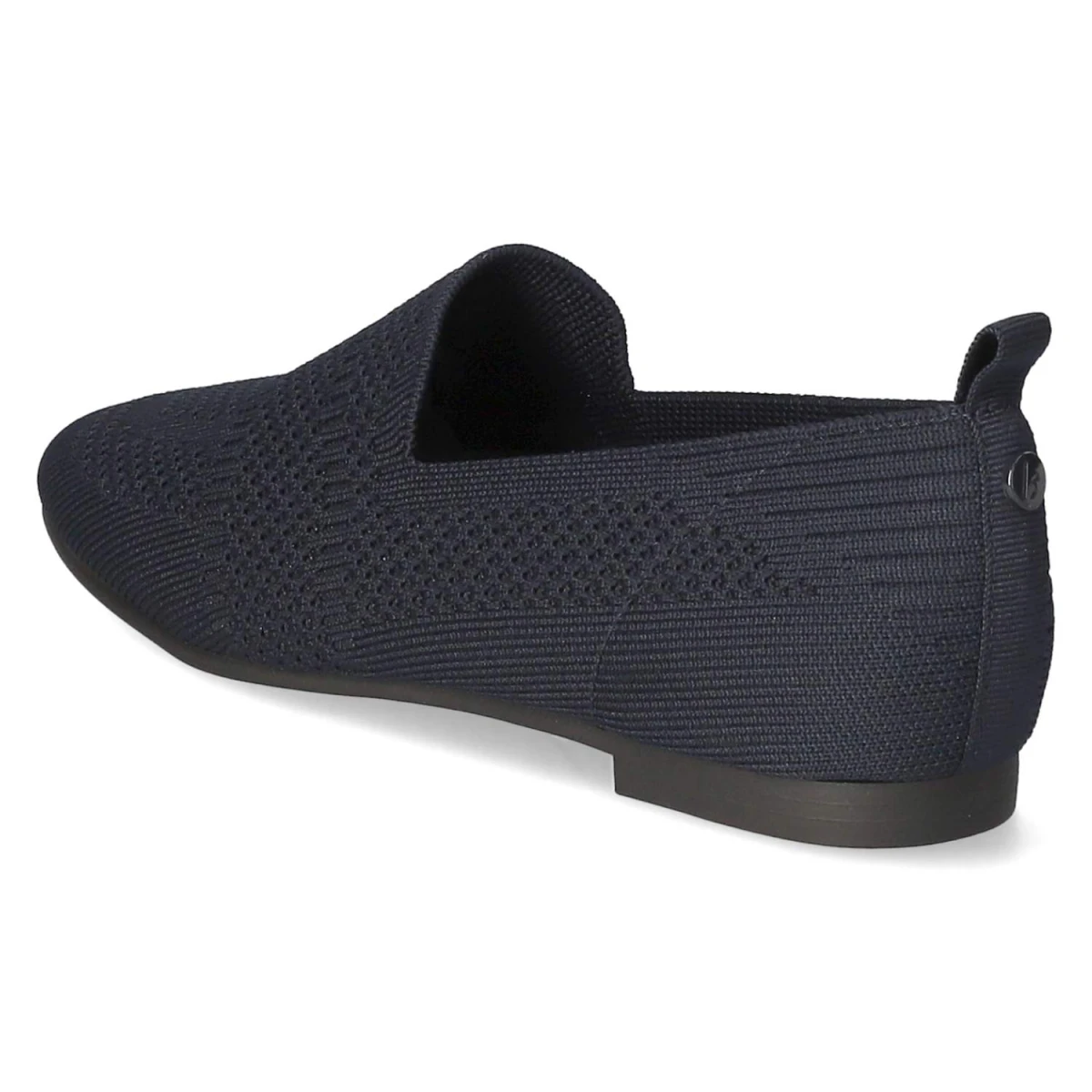 Slipper - blue knitted