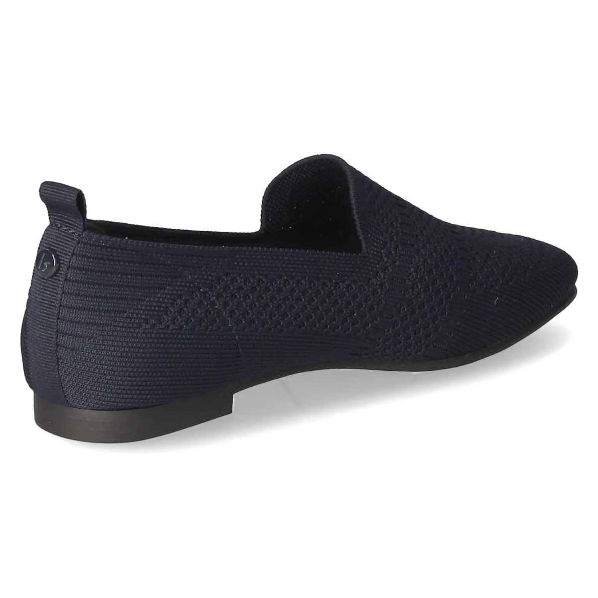 Slipper - blue knitted