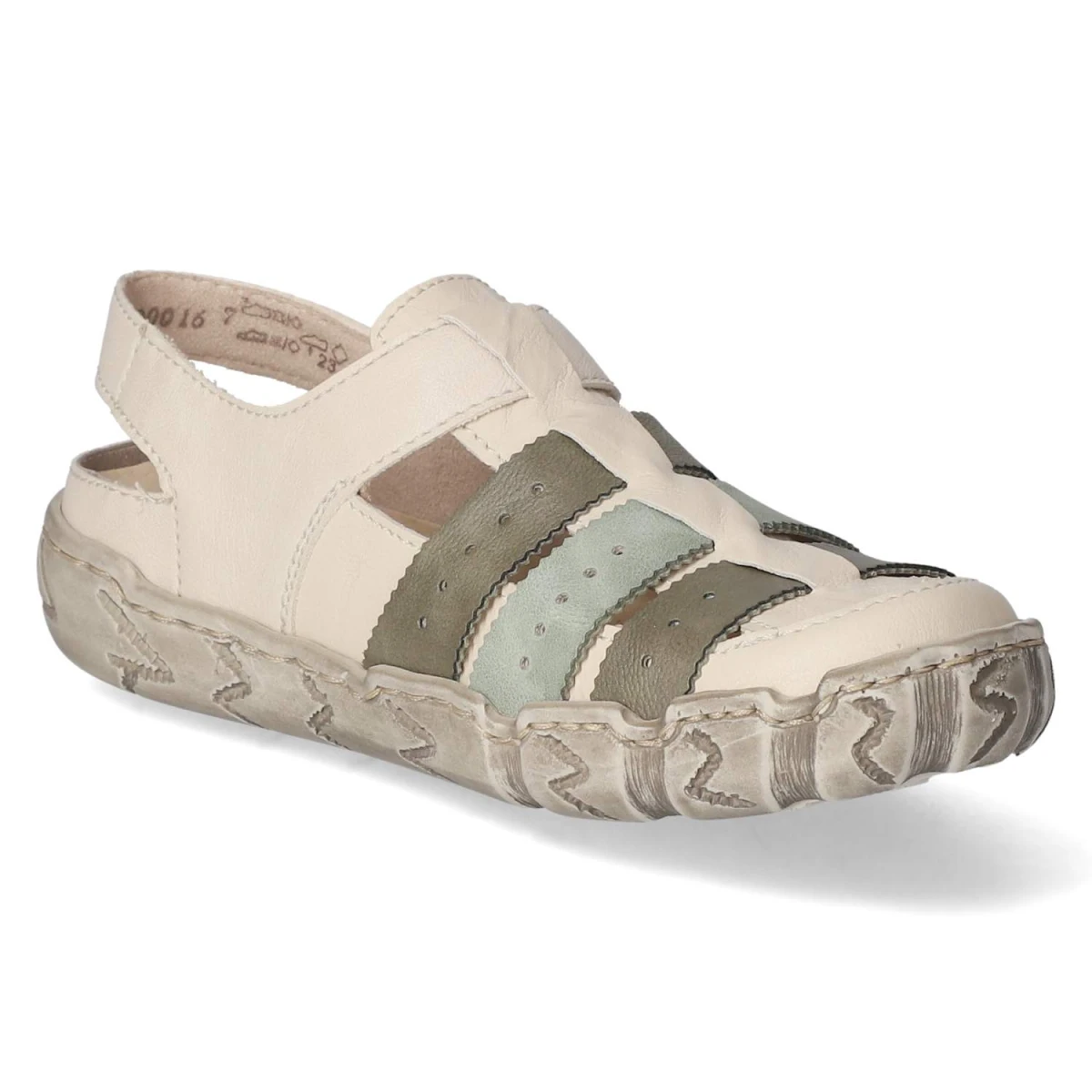 Sandalen - beige kombi