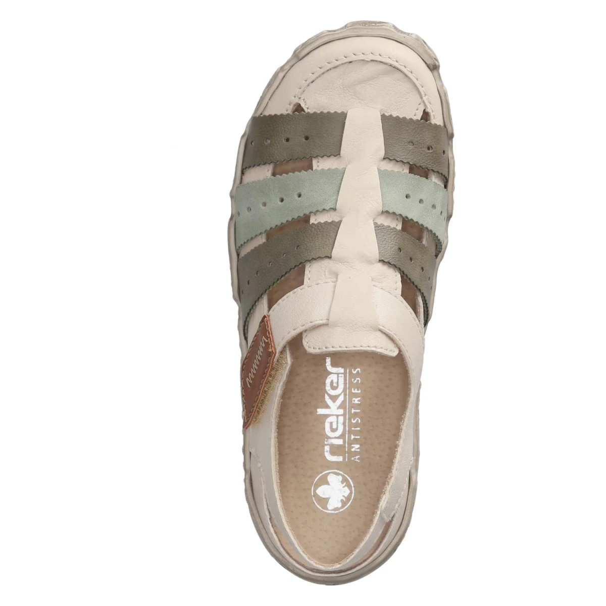Sandalen - beige kombi