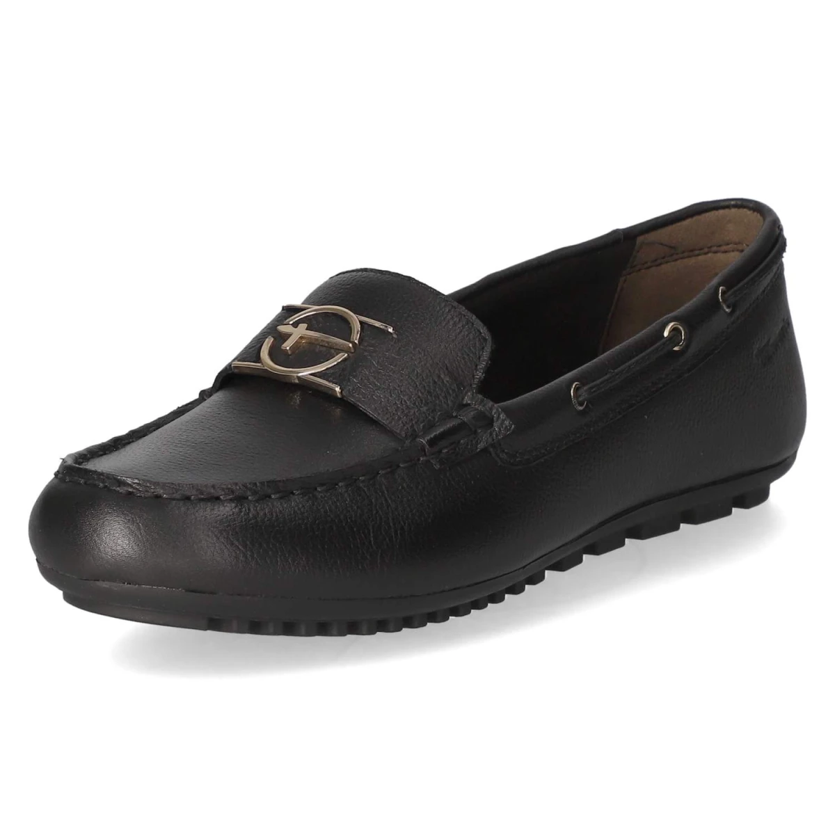 Slipper - BLACK LEATHER