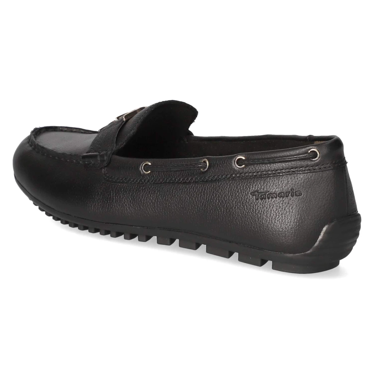 Slipper - BLACK LEATHER