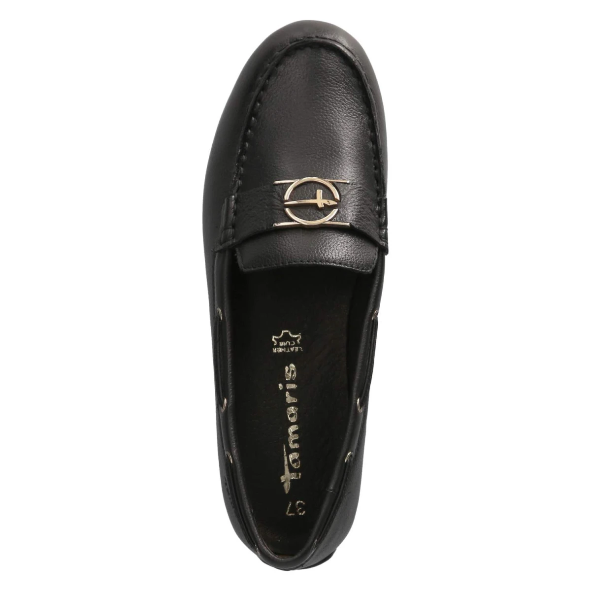 Slipper - BLACK LEATHER