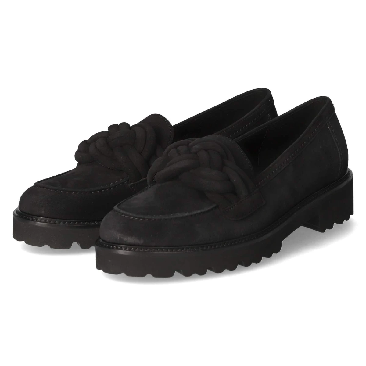 Loafer - schwarz (uni)