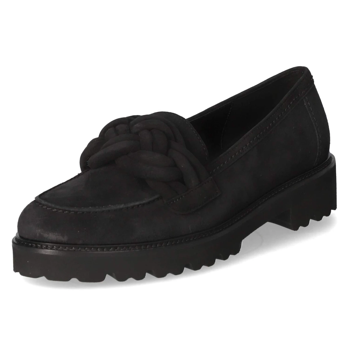 Loafer - schwarz (uni)