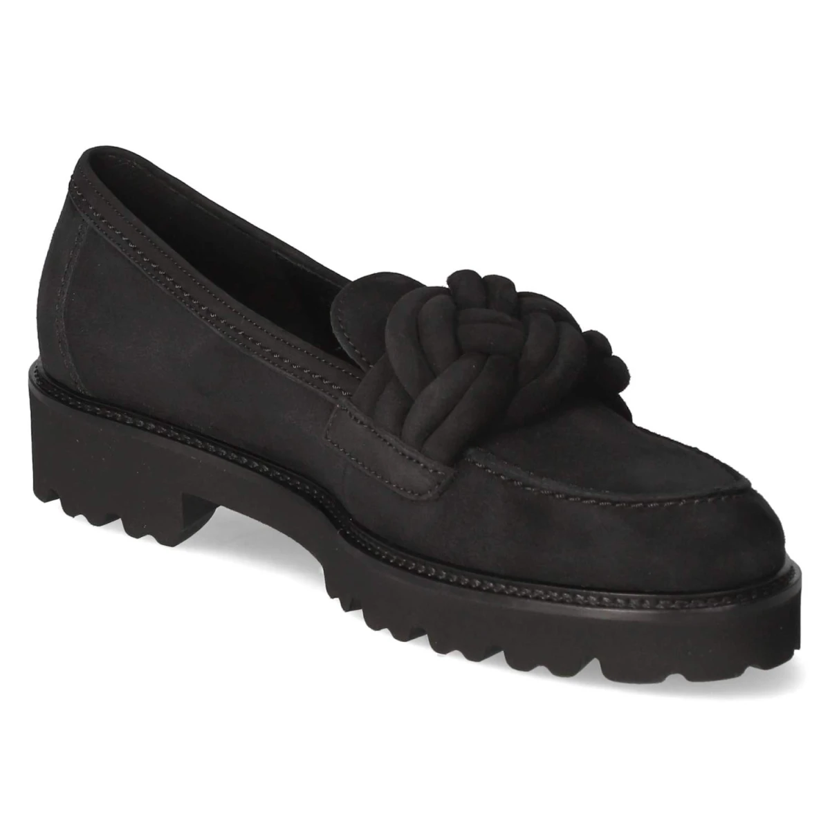 Loafer - schwarz (uni)