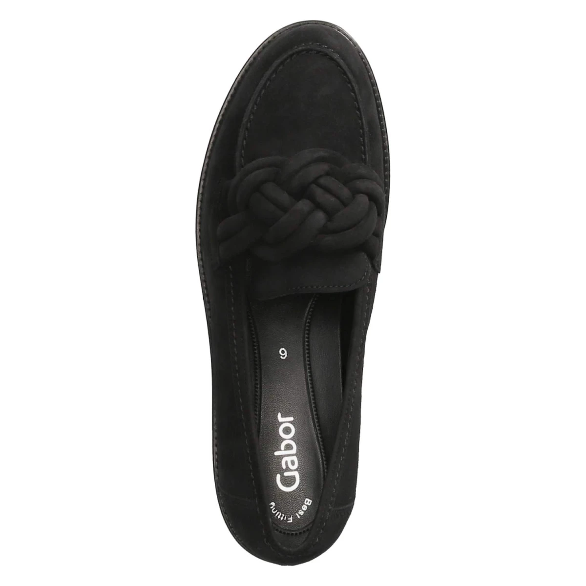Loafer - schwarz (uni)