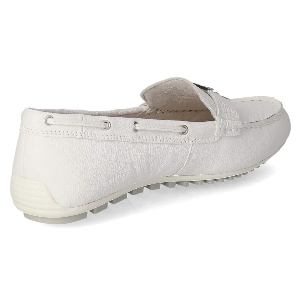 Slipper - WHITE LEATHER