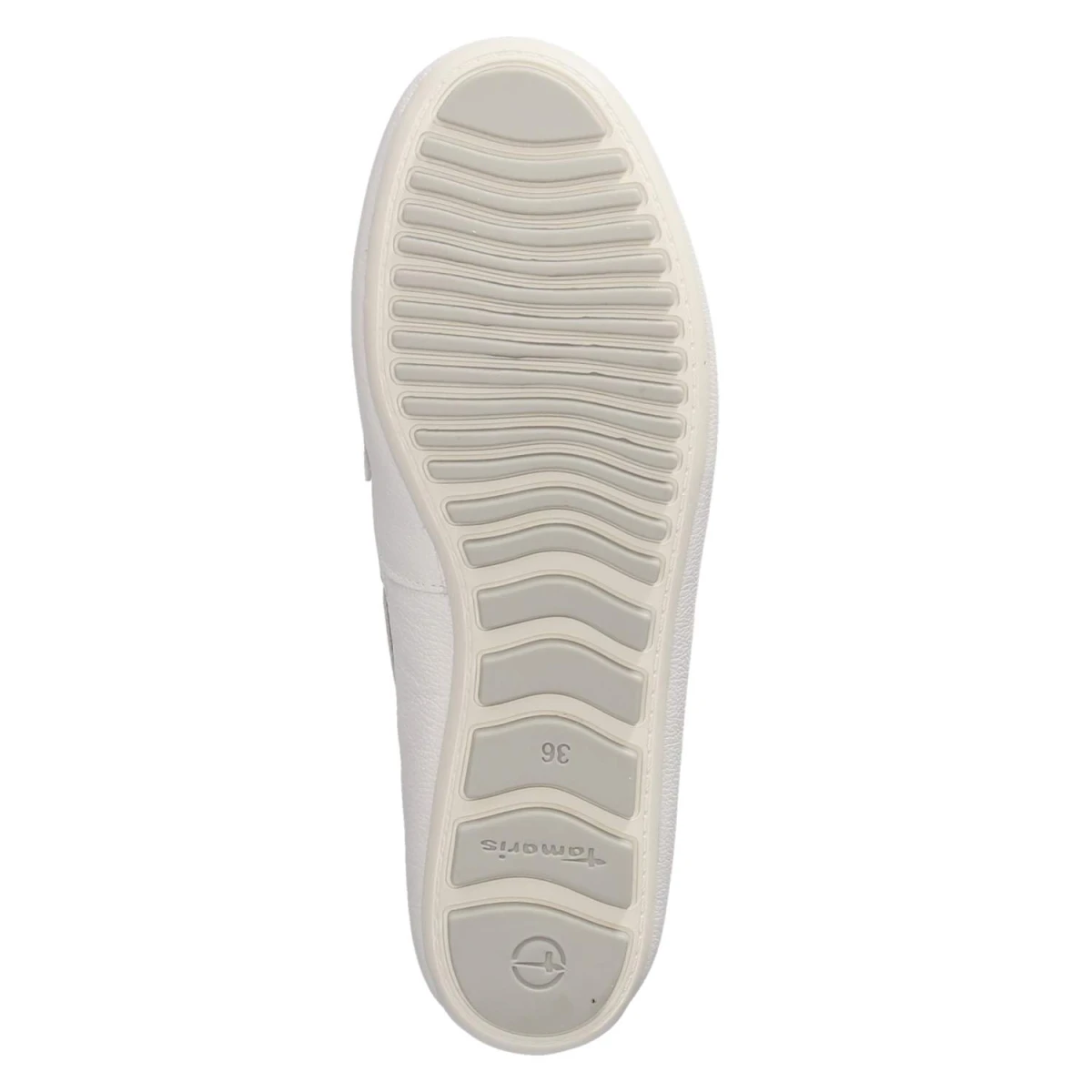 Slipper - WHITE LEATHER