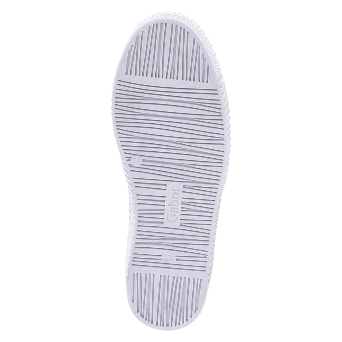 Slipper - grau/weiss/silber