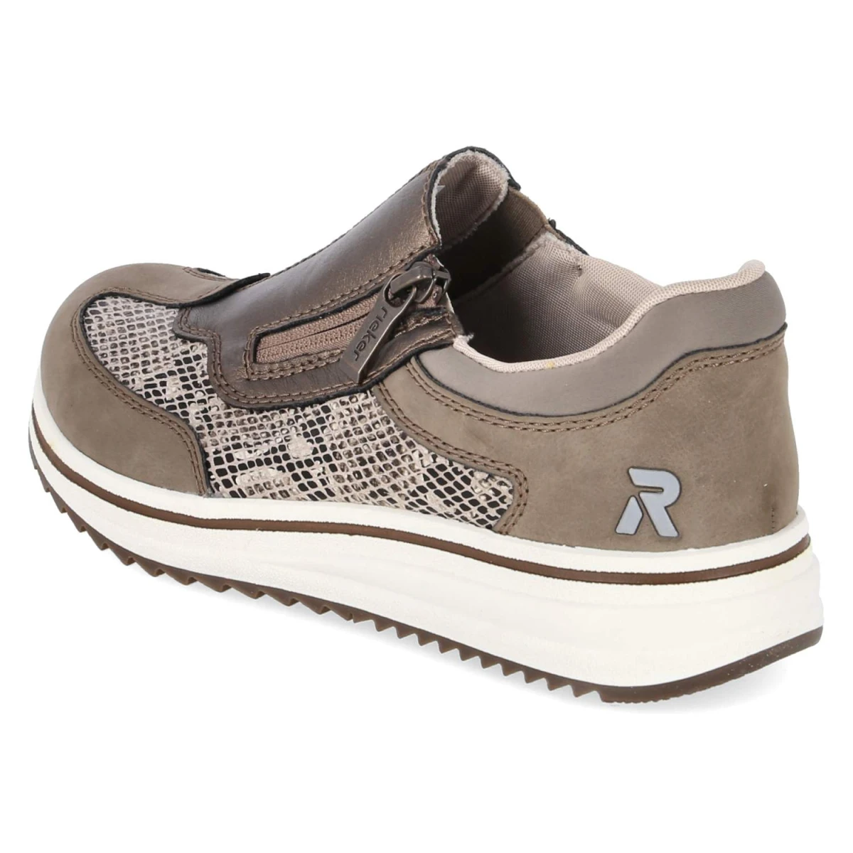 Slip-On-Sneaker - braun kombi