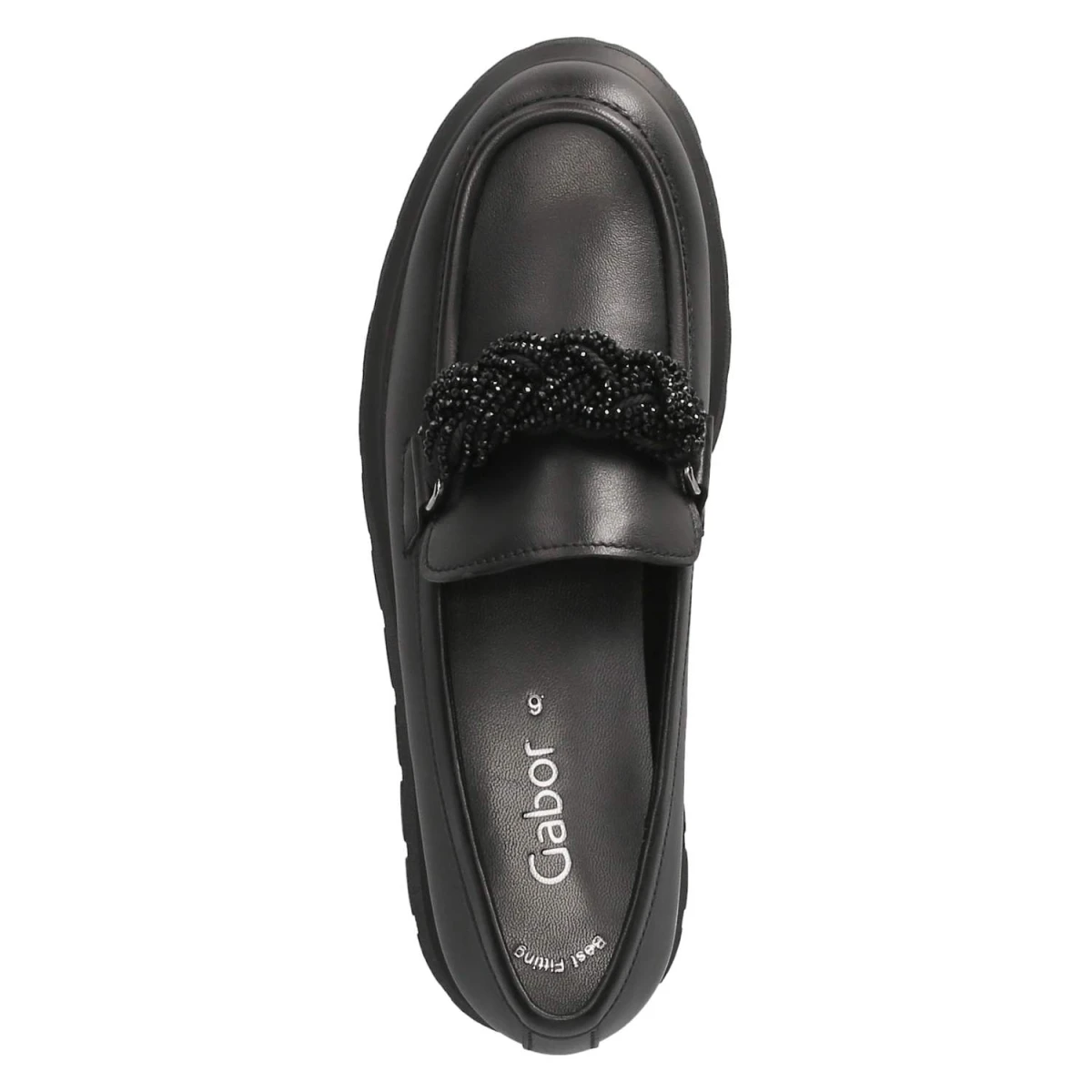 Slipper - schwarz