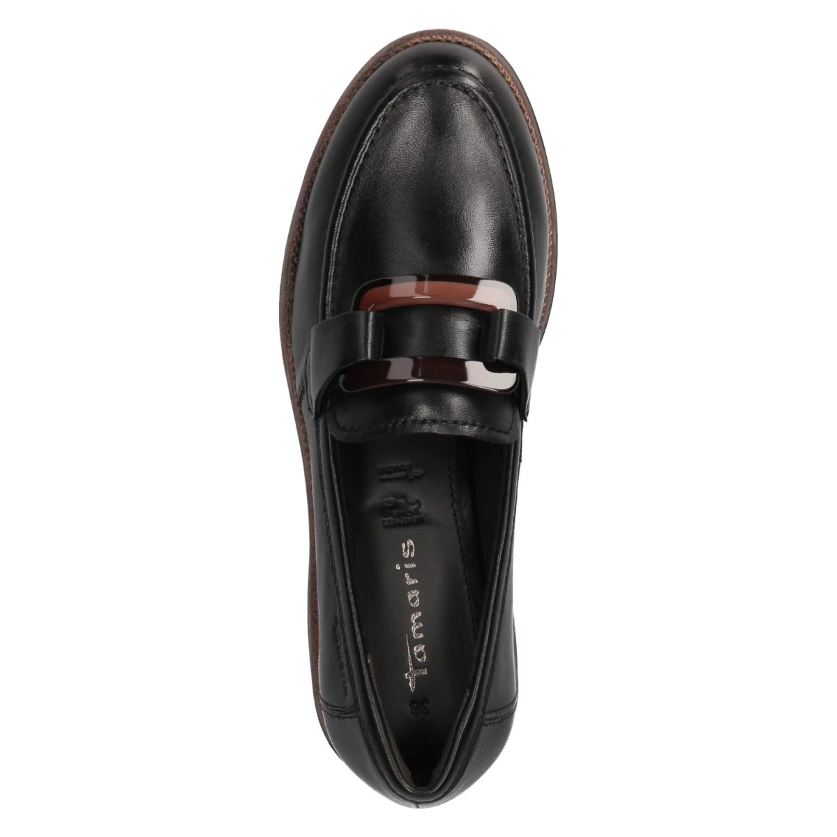 Slipper - BLACK LEATHER