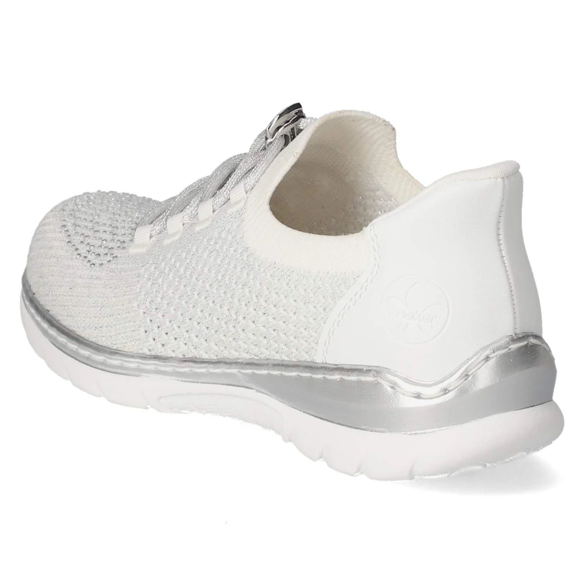 Slip-On-Sneaker - silber/platin