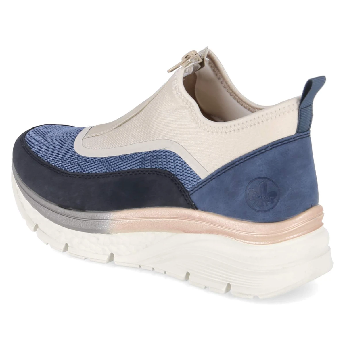 Low Sneaker - blau kombi