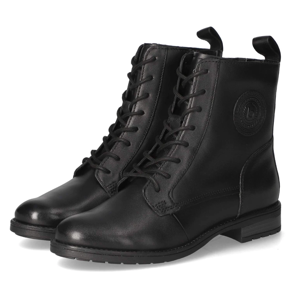 Schnürstiefeletten RONJA I - schwarz