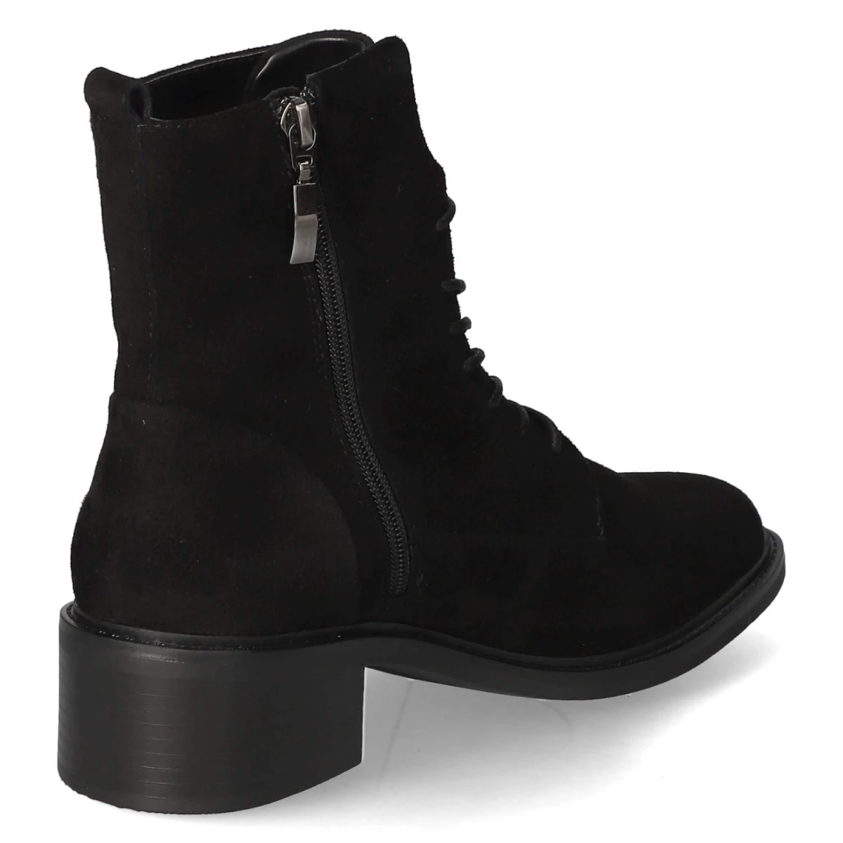 Schnürstiefeletten - Black