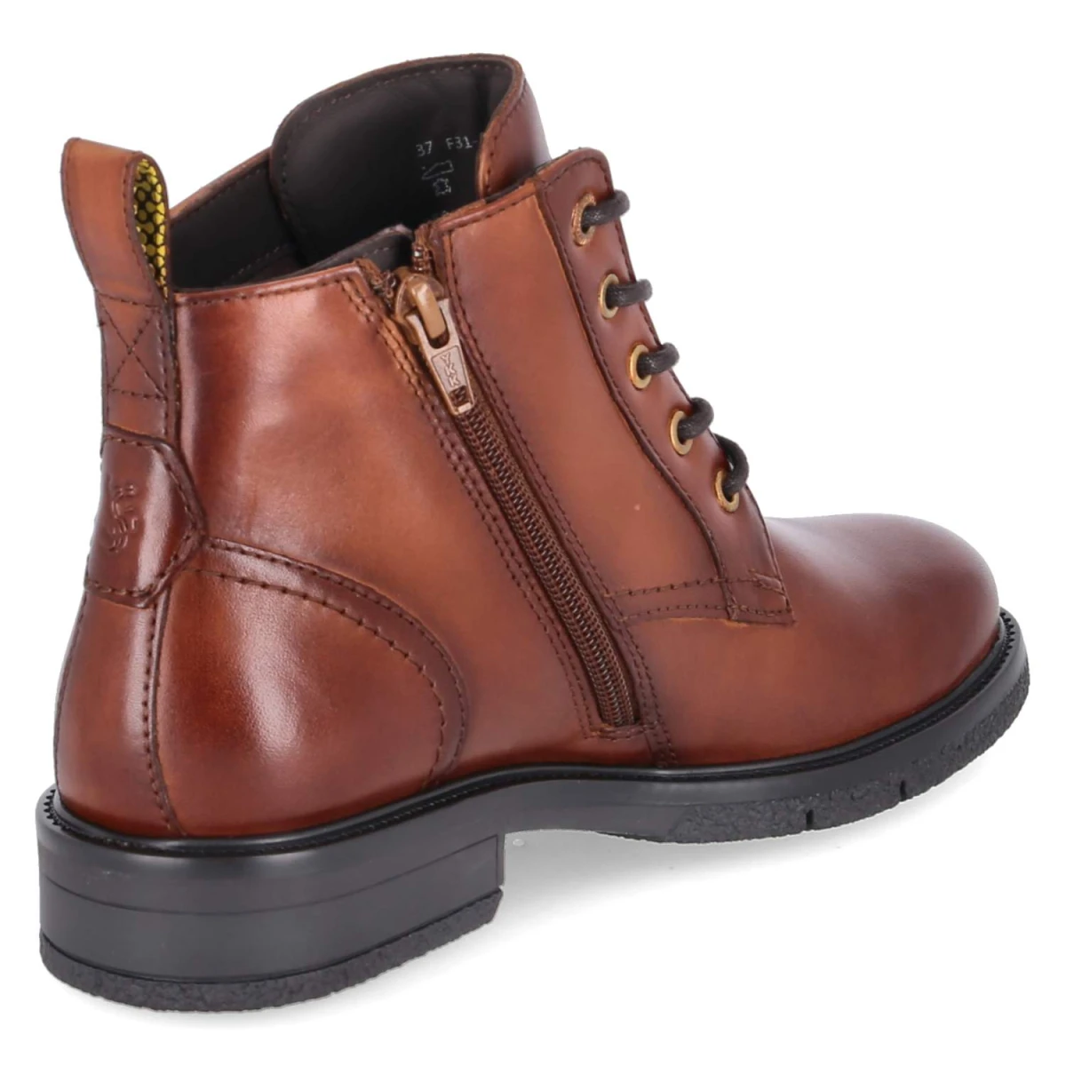 Schnürboots - cognac
