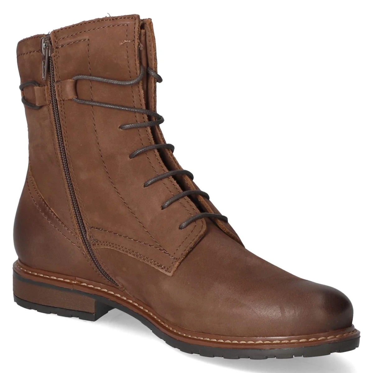 Schnürstiefeletten - CHOCOLATE