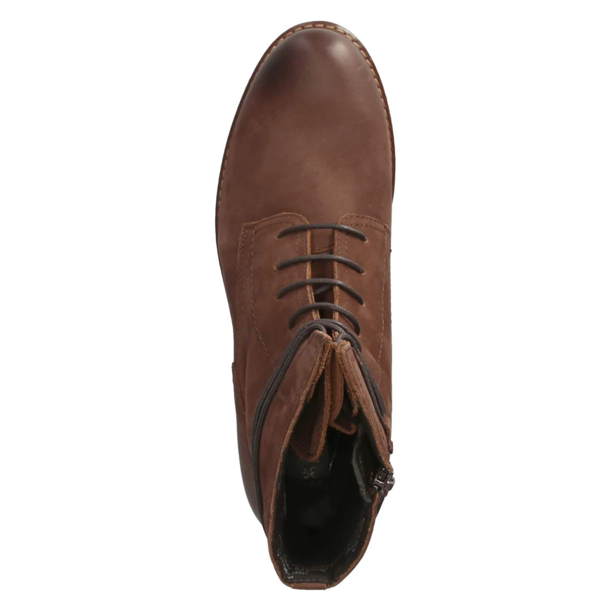 Schnürstiefeletten - CHOCOLATE