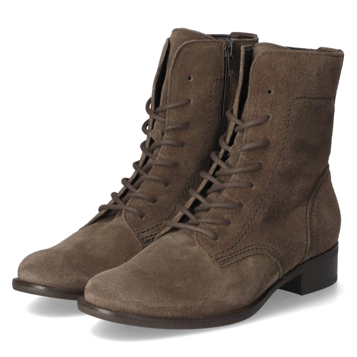 Schnürstiefeletten - engl. brown