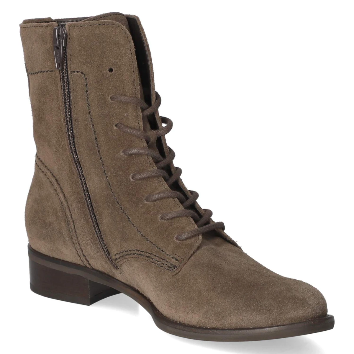 Schnürstiefeletten - engl. brown