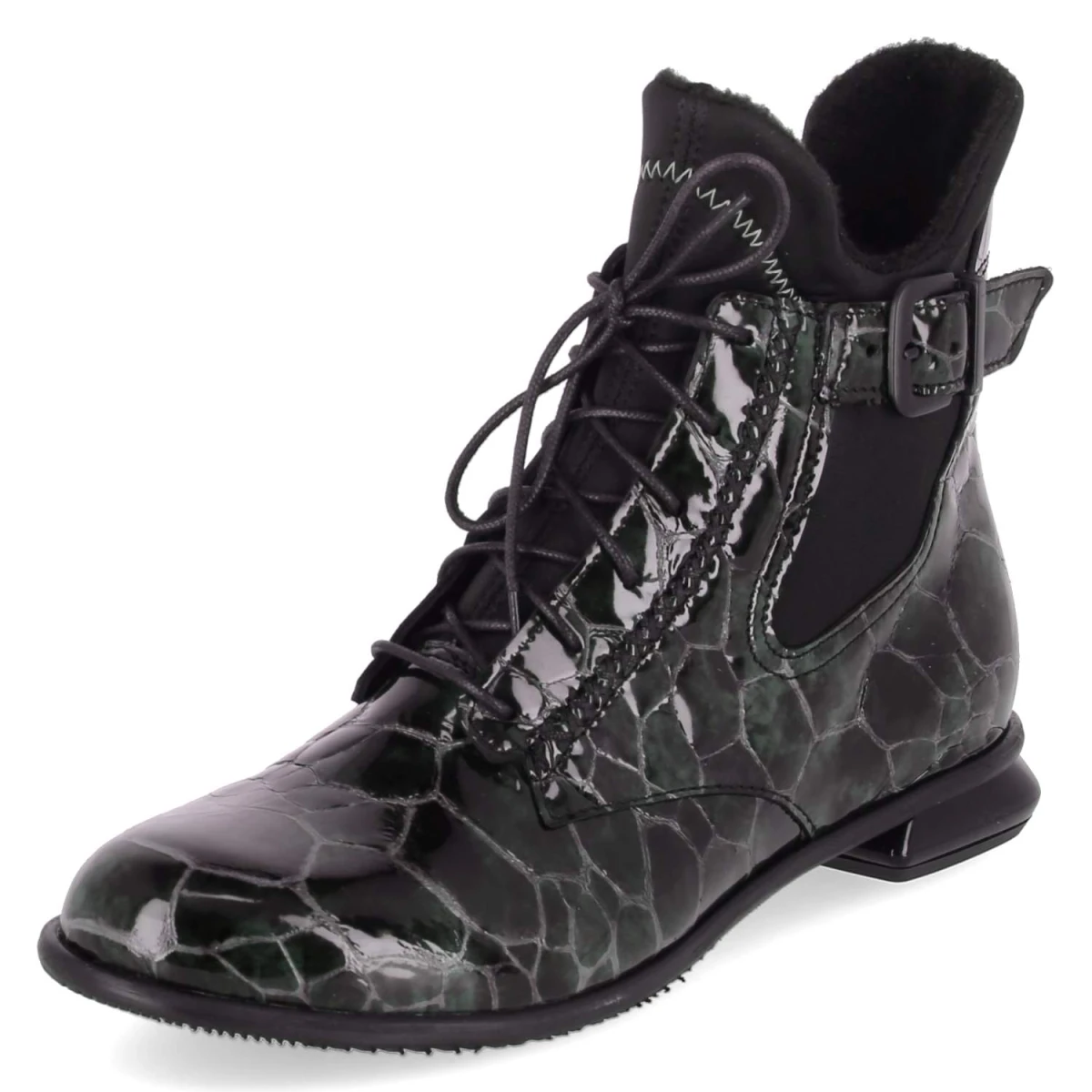 Ankle Boots - grün