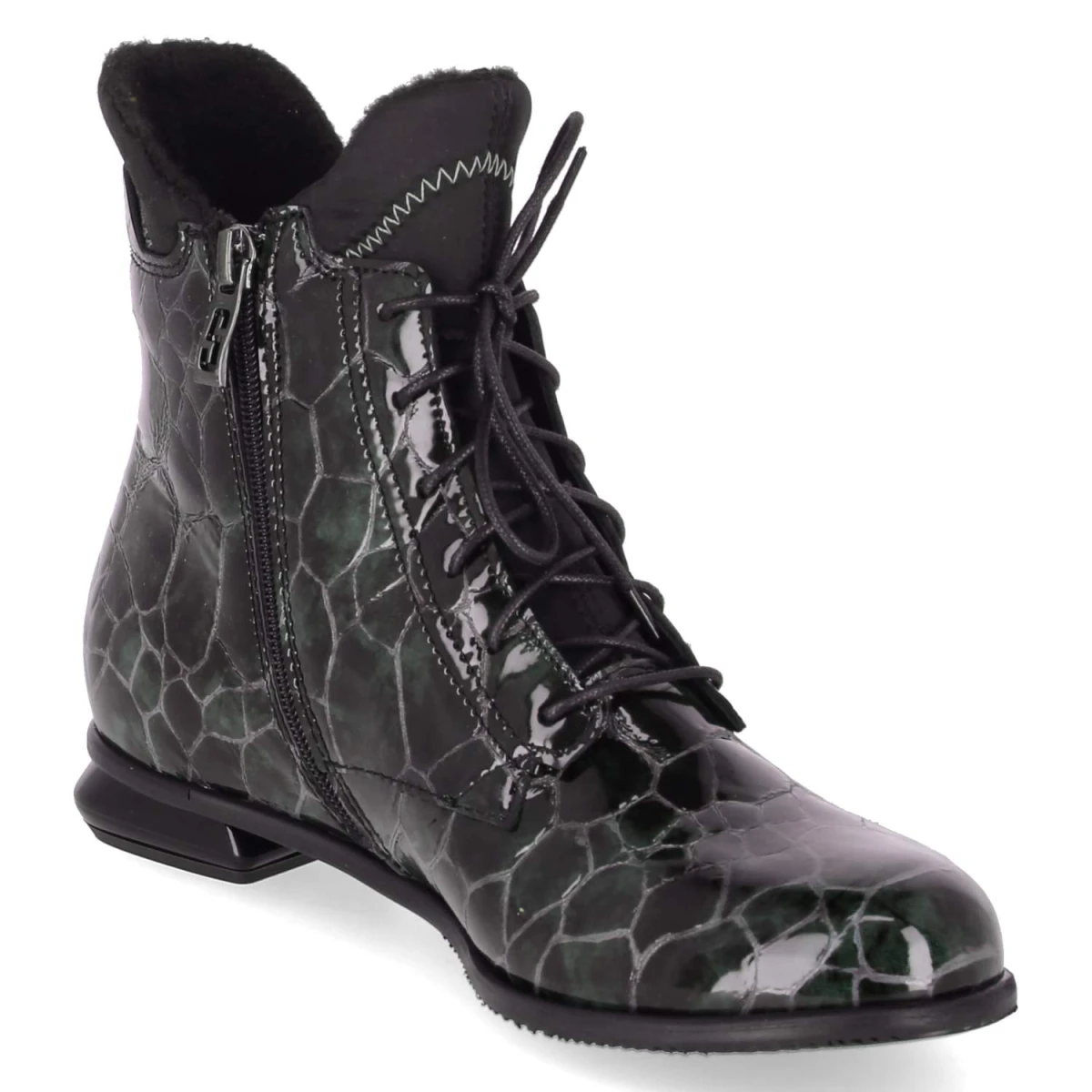 Ankle Boots - grün