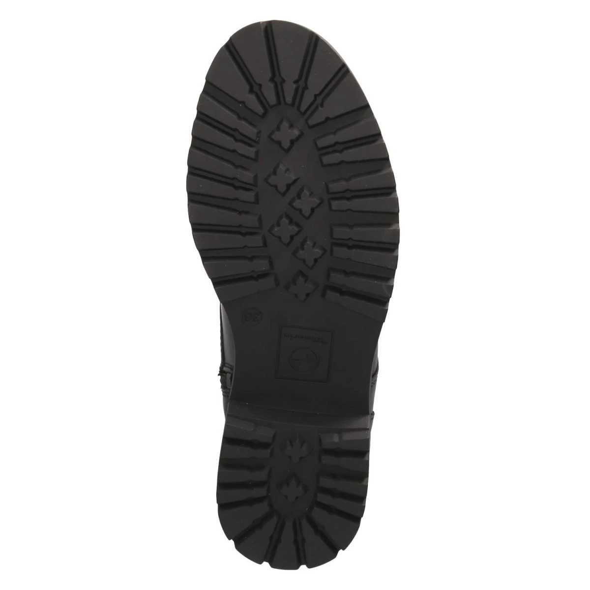 Schnürstiefeletten - black