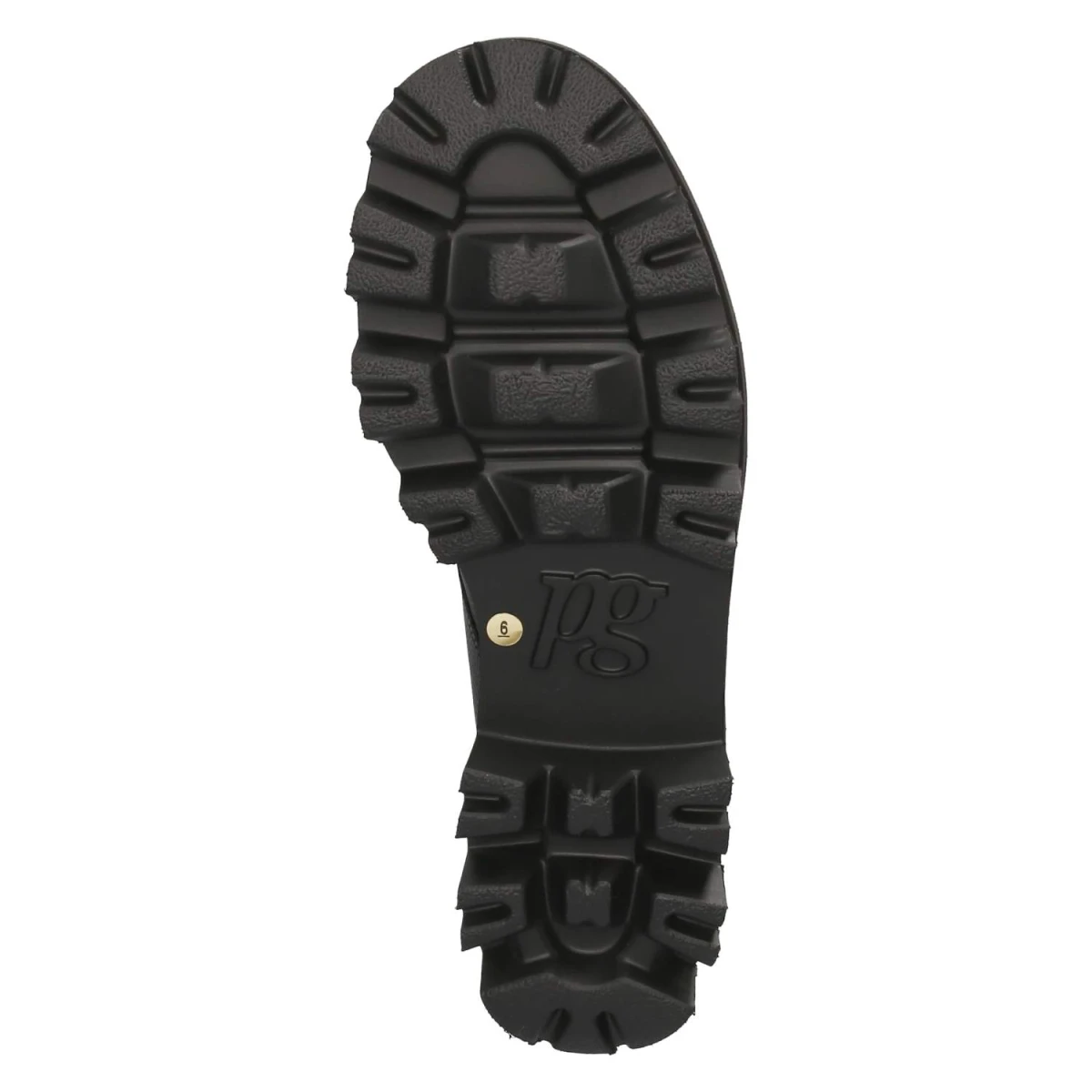 Schnürstiefeletten - schwarz