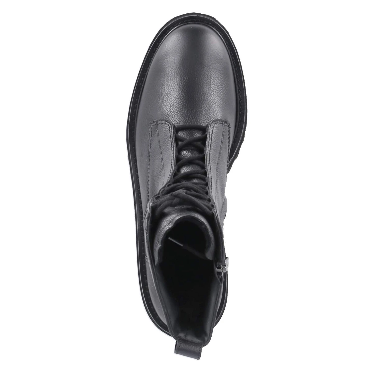 Schnürstiefeletten - BLACK