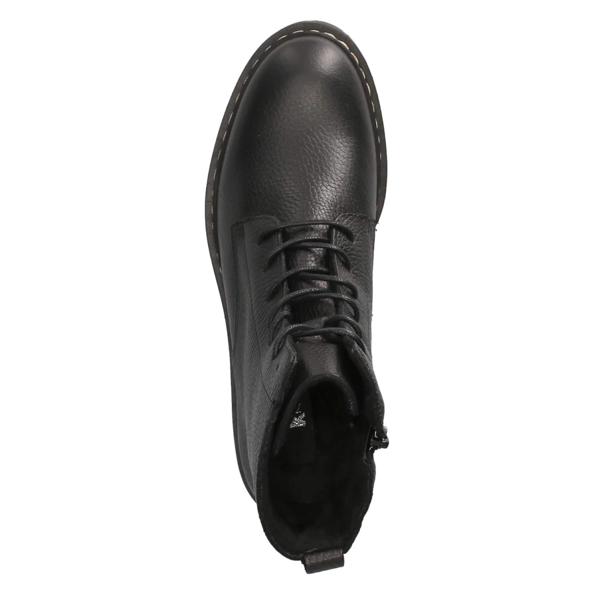 Schnürstiefeletten - BLACK