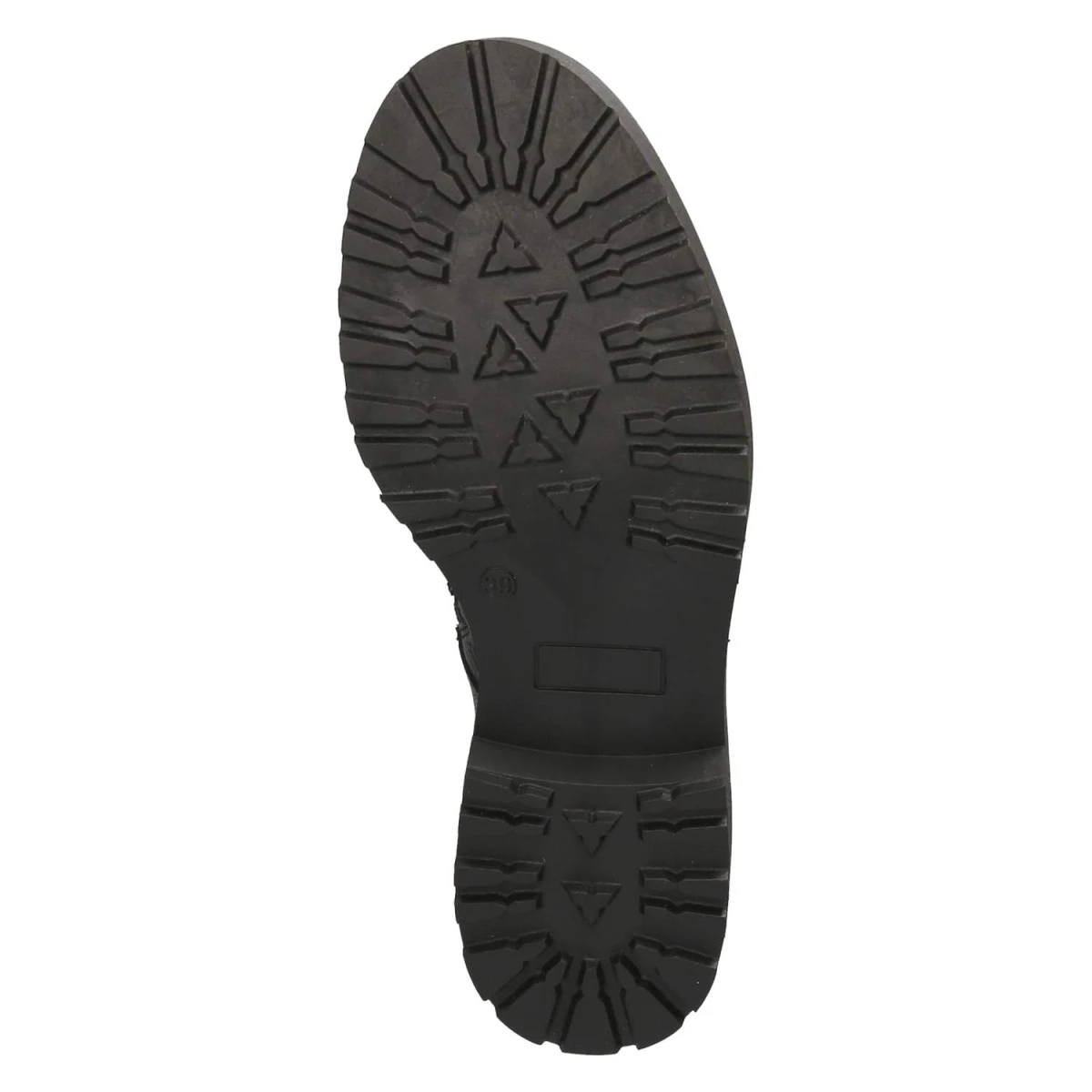 Schnürstiefeletten - BLACK