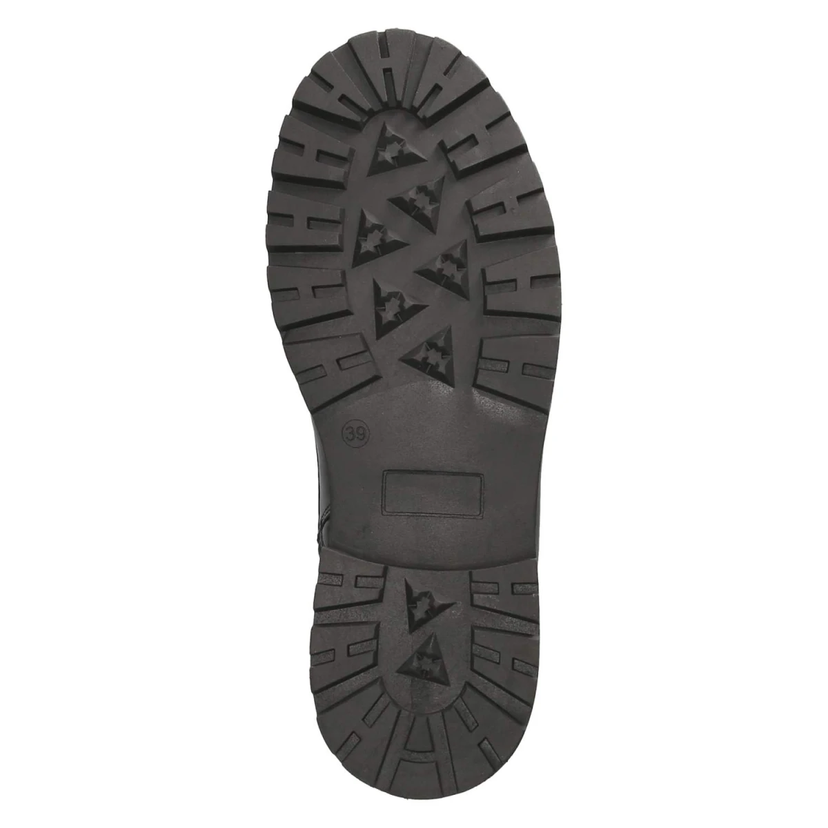 Schnürstiefeletten - BLACK