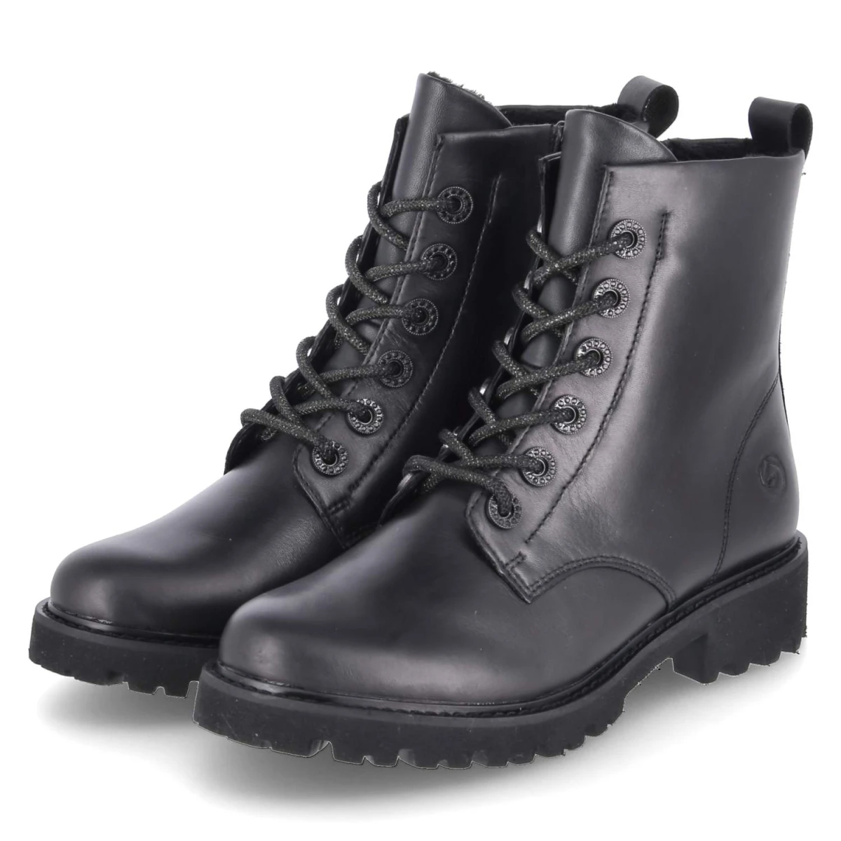 Schnüsboots - schwarz