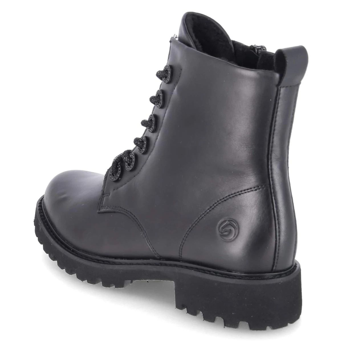 Schnüsboots - schwarz