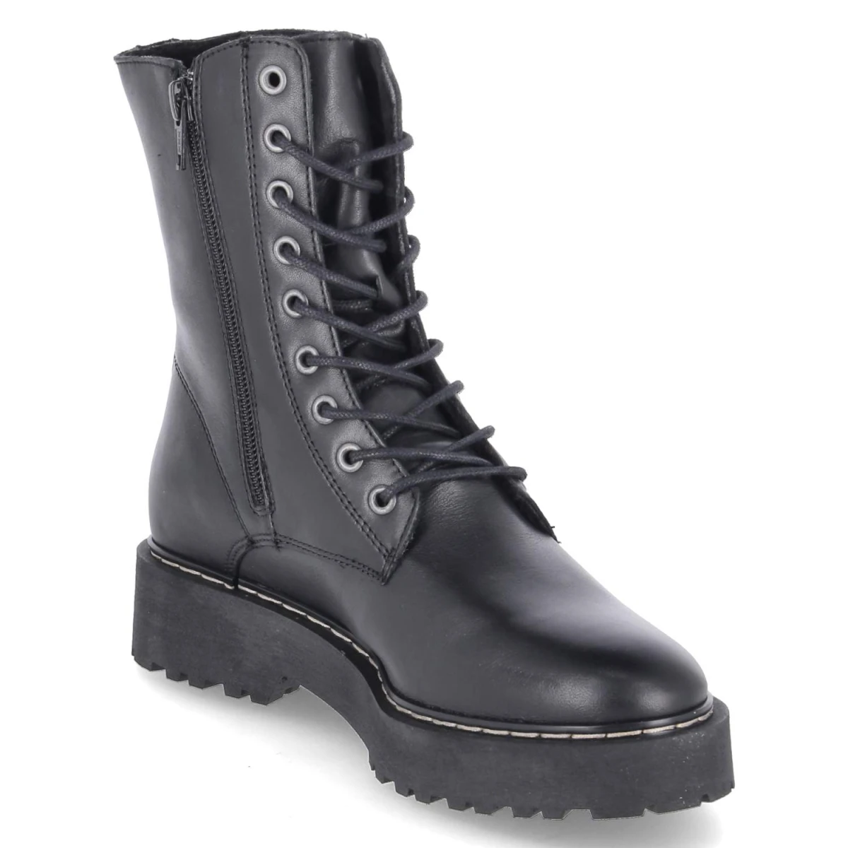 Schnürboots - BLACK