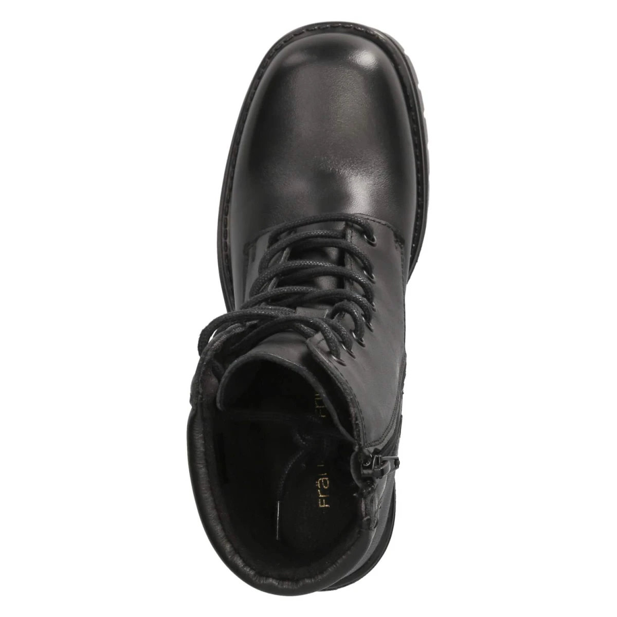 Schnürstiefeletten - black