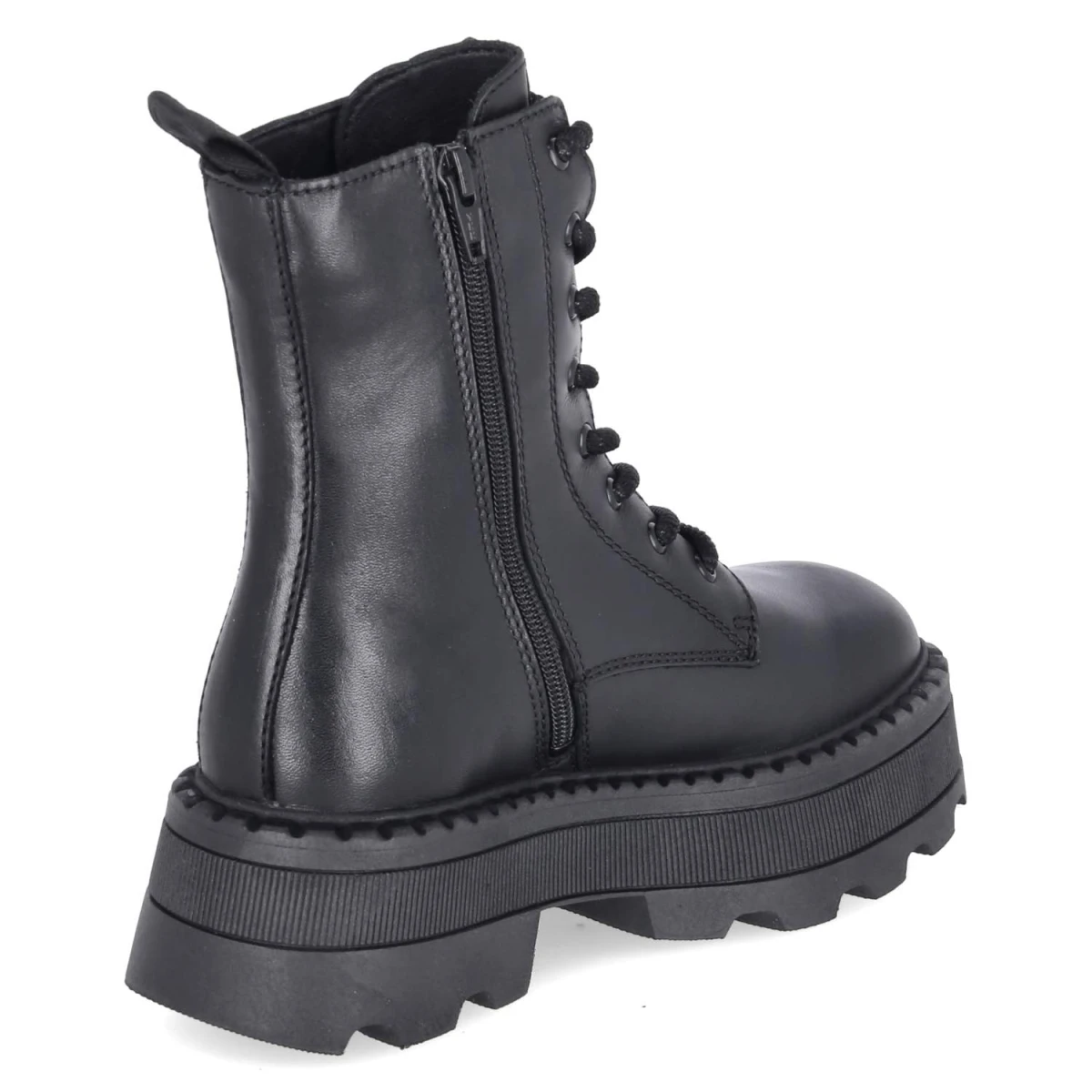 Schnürboots - BLACK