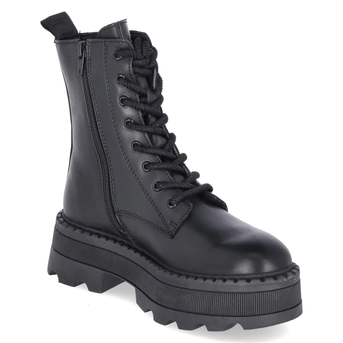Schnürboots - BLACK