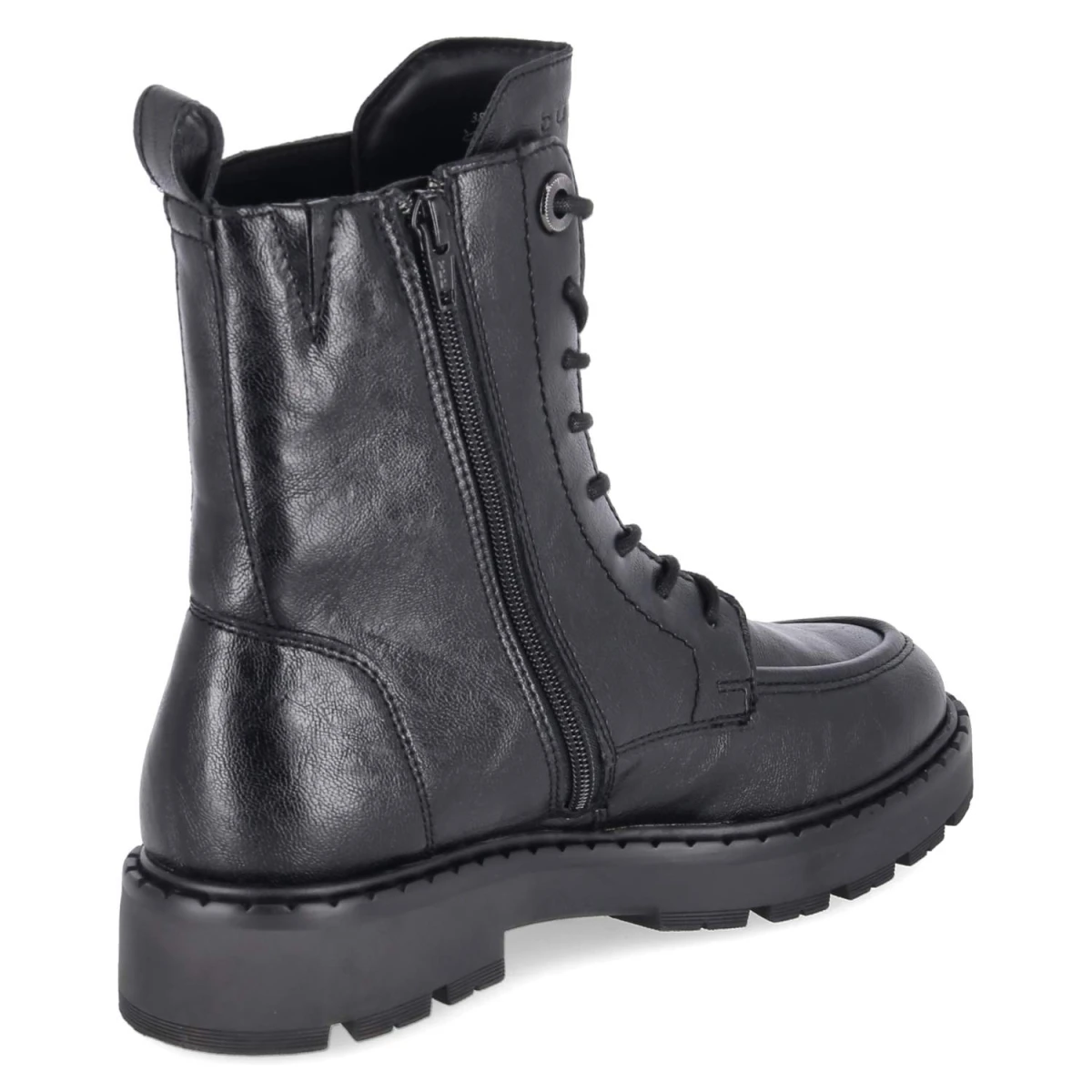 Schnürstiefeletten - black